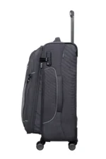 ⁦סט מזוודות בד קלות 3 יח' 30/25/20 מבית IT Luggage דגם TELEPORTED בצבע אפור פחם⁩ – תמונה ⁦6⁩