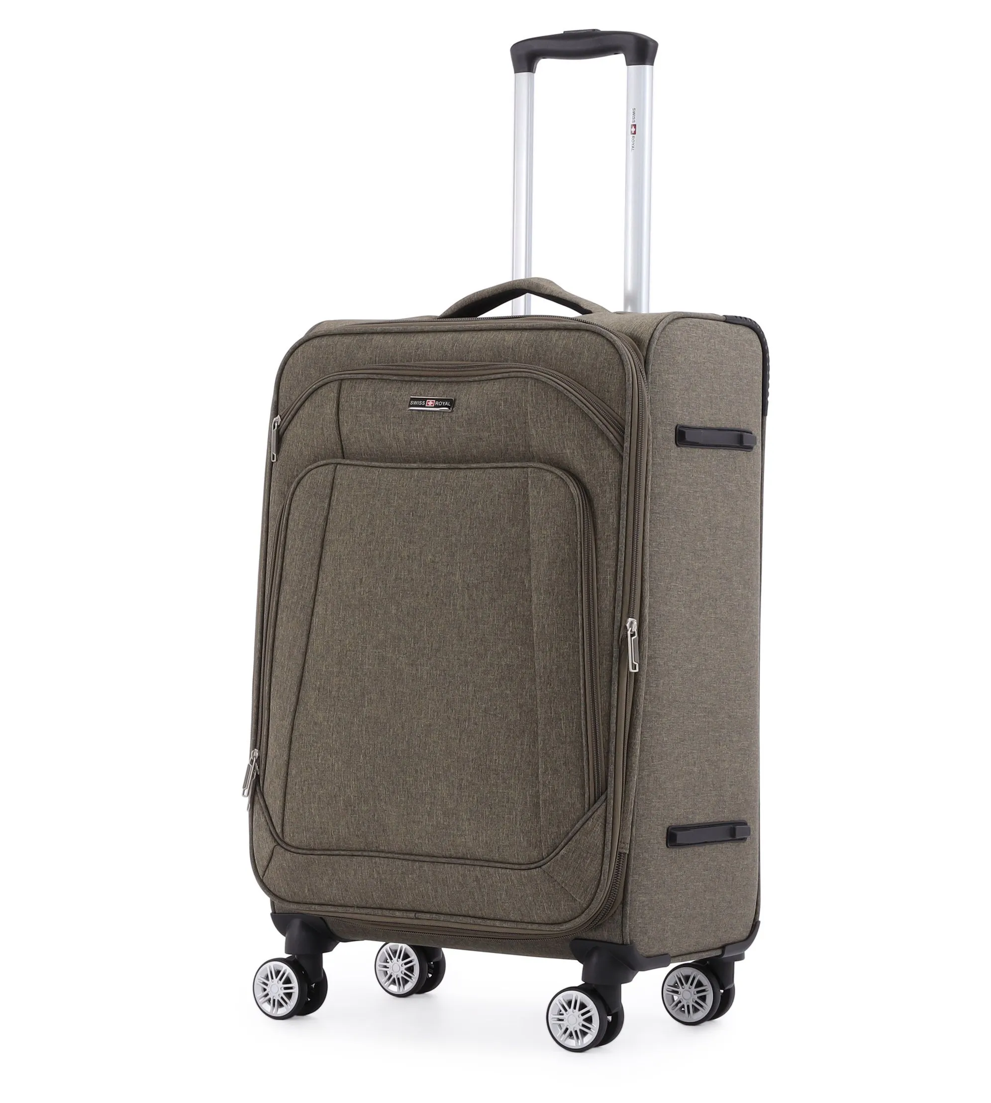 Tokyo32Green_150720251846585916.webp Swiss Royal Tokyo מזוודת בד גדולה 32 אינץ' בצבע חאקי – תמונה 1