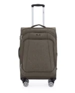 Swiss Royal Tokyo מזוודת בד גדולה 32 אינץ' בצבע חאקי – תמונה 2