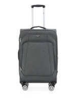 Swiss Royal Tokyo מזוודת בד גדולה 32 אינץ' בצבע אפור – תמונה 2