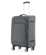 סט מזוודות בד 4 יח' 32/28/24/20 Swiss Royal Tokyo צבע אפור – תמונה 3