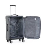 סט מזוודות בד 4 יח' 32/28/24/20 Swiss Royal Tokyo צבע אפור – תמונה 6