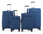 סט מזוודות בד 4 יח' 32/28/24/20 Swiss Royal Tokyo צבע ג'ינס