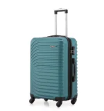 סט מזוודות קשיחות 3 יח /28/24/20 Swiss Voyager Torrino בצבע ירוק בקבוק – תמונה 3