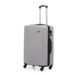 סט מזוודות קשיחות 3 יח /28/24/20 Swiss Voyager Torrino בצבע כסף – תמונה 3