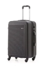 סט מזוודות קשיחות 3 יח /28/24/20 Swiss Voyager Tustin בצבע שחור – תמונה 3