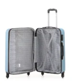 סט מזוודות קשיחות 3 יח /28/24/20 Swiss Voyager Tustin בצבע גינס – תמונה 4