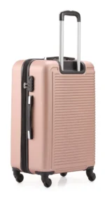 סט מזוודות קשיחות 3 יח /28/24/20 Swiss Voyager Tustin בצבע רוז גולד – תמונה 6