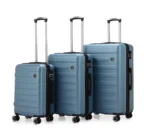 ⁦סט מזוודות קשיחות 20/24/28 אינץ' Swiss Vegas כולל תיק איפור במתנה בצבע  גינס⁩ – תמונה ⁦2⁩