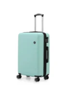 ⁦סט מזוודות קשיחות 20/24/28 אינץ' Swiss Vegas כולל תיק איפור במתנה בצבע  מנטה⁩ – תמונה ⁦3⁩