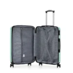 ⁦סט מזוודות קשיחות 20/24/28 אינץ' Swiss Vegas כולל תיק איפור במתנה בצבע  מנטה⁩ – תמונה ⁦6⁩