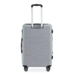 ⁦סט מזוודות קשיחות בלתי שבירות במגוון צבעים 20/26/30 אינץ' Swiss Wander - תיק איפור במתנה אפור בטון שילוב מנטה⁩ – תמונה ⁦5⁩