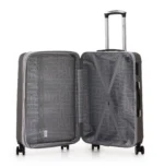 ⁦סט מזוודות קשיחות 3 יח /29/25/20 Swiss Voyager Winton  בצבע אפור כהה⁩ – תמונה ⁦4⁩