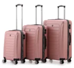 ⁦סט מזוודות קשיחות 3 יח /29/25/20 Swiss Voyager Winton  בצבע רוז גולד⁩ – תמונה ⁦2⁩
