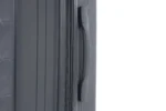 ⁦סט מזוודות קשיחות בלתי שבירות 20/24/28 אינץ' Swiss Royal Porto - תיק איפור במתנה צבע  אפור כהה⁩ – תמונה ⁦13⁩