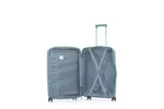 ⁦סט מזוודות קשיחות בלתי שבירות 3 יח' Swiss Royal Bali בצבע ירוק – גדלים 20/24/28 אינץ'⁩ – תמונה ⁦6⁩