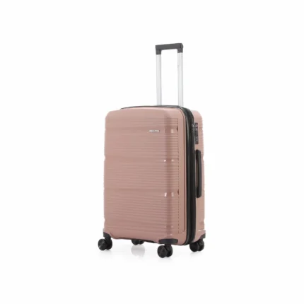טרולי עליה למטוס 20 אינץ' מתרחבת Swiss Royal California בצבע רוז