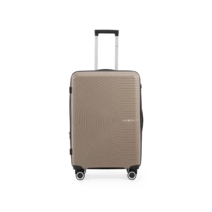 טרולי עליה למטוס 21 אינץ' מתרחבת Swiss Royal MIAMI בצבע שמפנייה